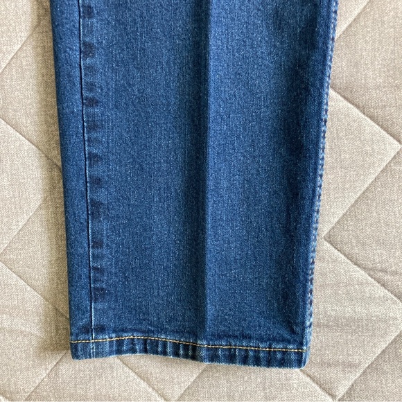 Levis 550 Jeans Men's 34x34 (Meas. 33x33) Blue Denim Relaxed Fit Tapered Leg - Picture 5 of 13